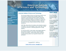 Tablet Screenshot of aisat.org